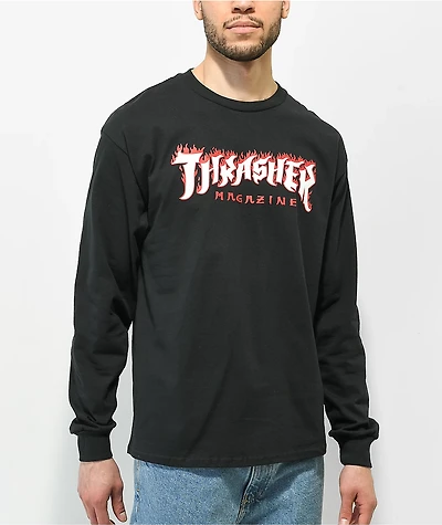 Thrasher Possessed Black Long Sleeve T-Shirt