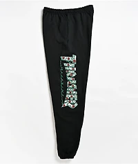 Thrasher Roses Black Sweatpants