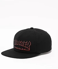 Thrasher Shadow Mag Black Snapback Hat