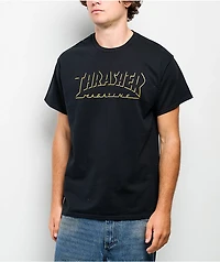 Thrasher Shadow Mag Black T-Shirt