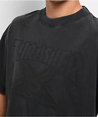 Thrasher Skate Goat Black Wash T-Shirt