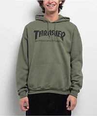 Thrasher Skate Mag Green Hoodie