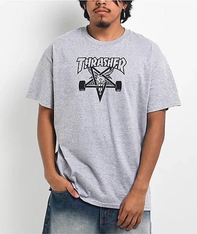 Thrasher Skategoat Grey T-Shirt