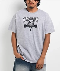 Thrasher Skategoat Grey T-Shirt