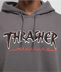 Thrasher Slash Grey Hoodie