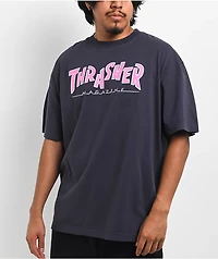 Thrasher Vintage Parra Mag Grey Wash T-Shirt
