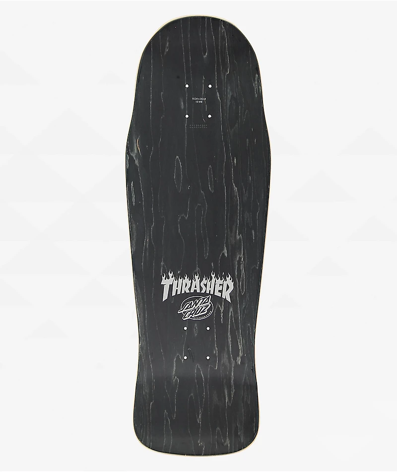Thrasher x Santa Cruz Winkowski Primeval 10.34" Skateboard Deck