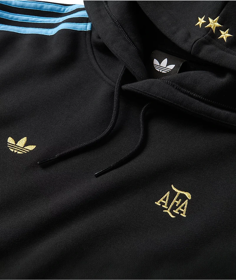 Thrasher x adidas x AFA Black Hoodie