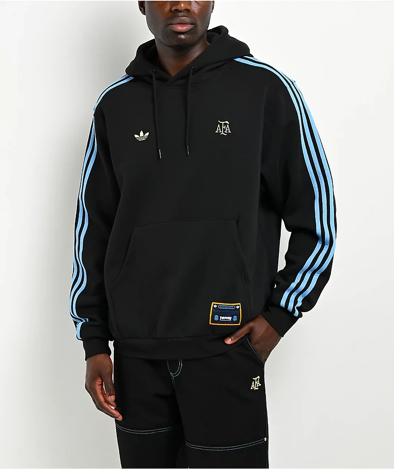 Thrasher x adidas x AFA Black Hoodie