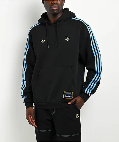 Thrasher x adidas x AFA Black Hoodie