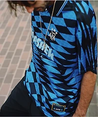 Thrasher x adidas x AFA Blue & Black Soccer Jersey