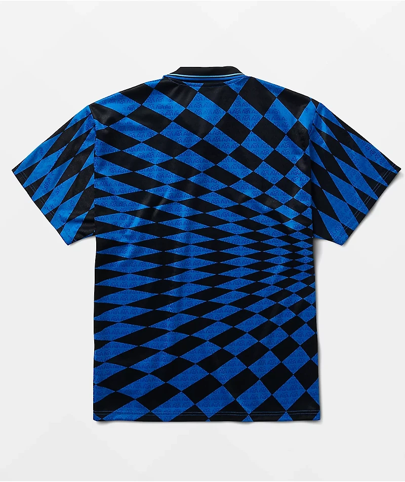 Thrasher x adidas x AFA Blue & Black Soccer Jersey