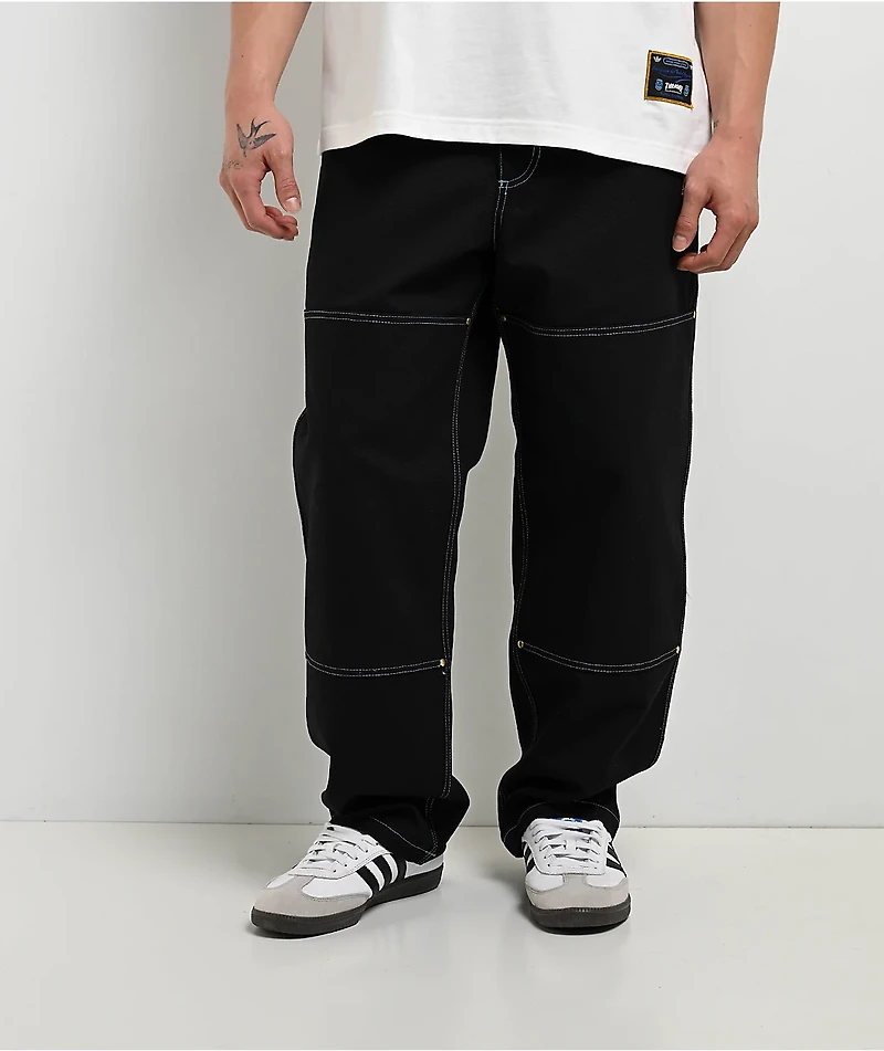 Thrasher x adidas x AFA Chino Black Canvas Jeans