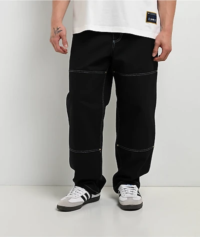Thrasher x adidas x AFA Chino Black Canvas Jeans