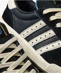 Thrasher x adidas x AFA Glenburn ADV Black & White Skate Shoes