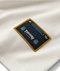 Thrasher x adidas x AFA Gonz White & Blue Ringer T-Shirt