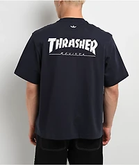 Thrasher x adidas x AFA Navy T-Shirt