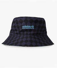 Thrasher x adidas x AFA Reversible Black & Blue Bucket Hat