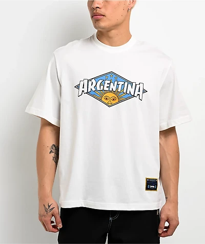Thrasher x adidas x AFA White T-Shirt