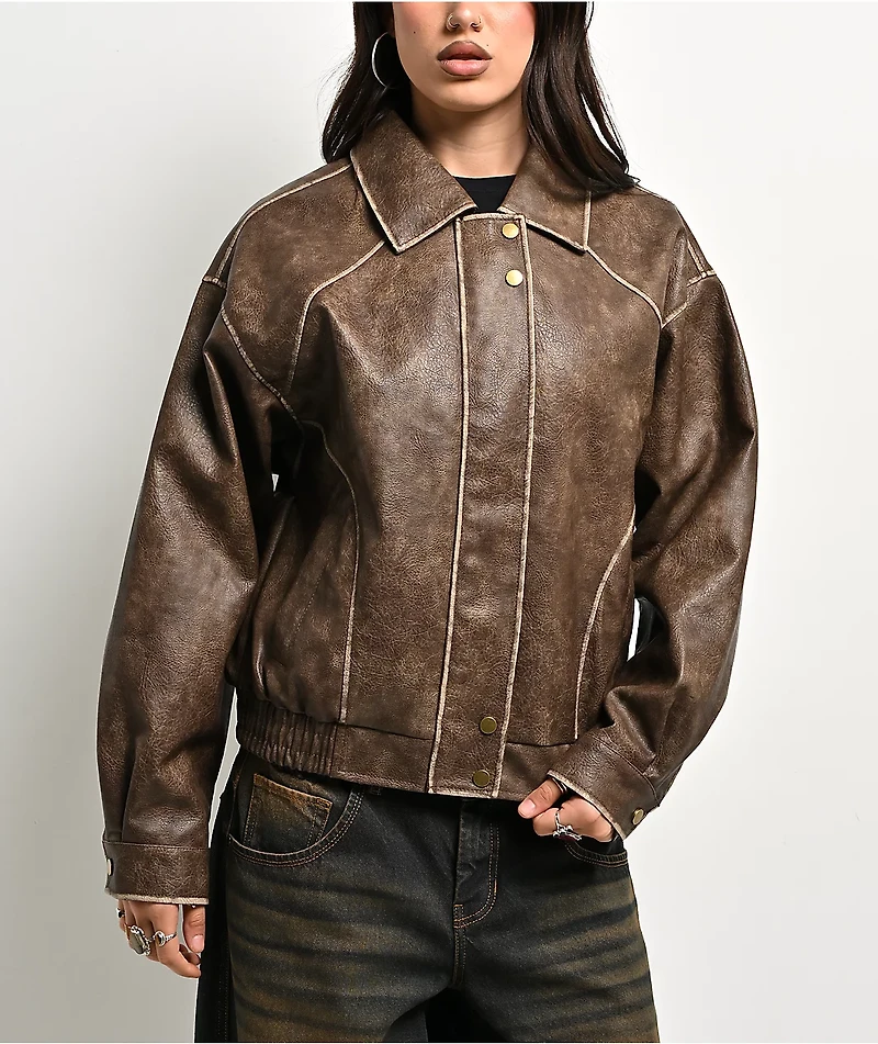 Thread & Supply Sloan Brown Work Jacket
