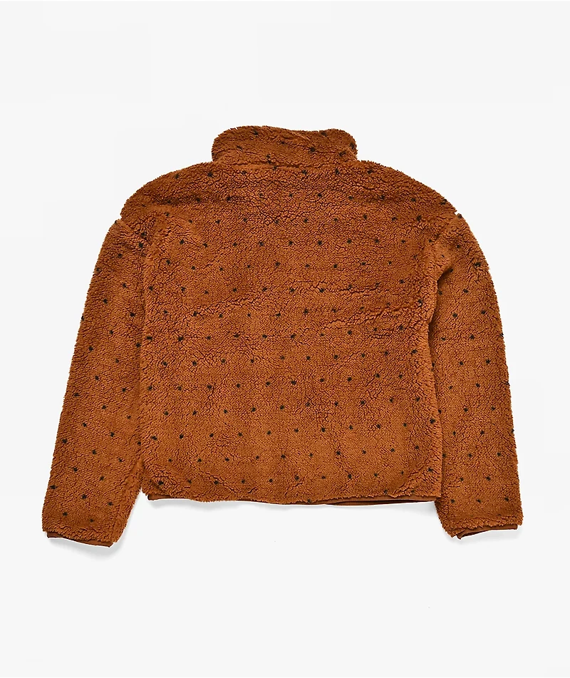 Thread & Supply Tolliver Brown Sherpa Jacket