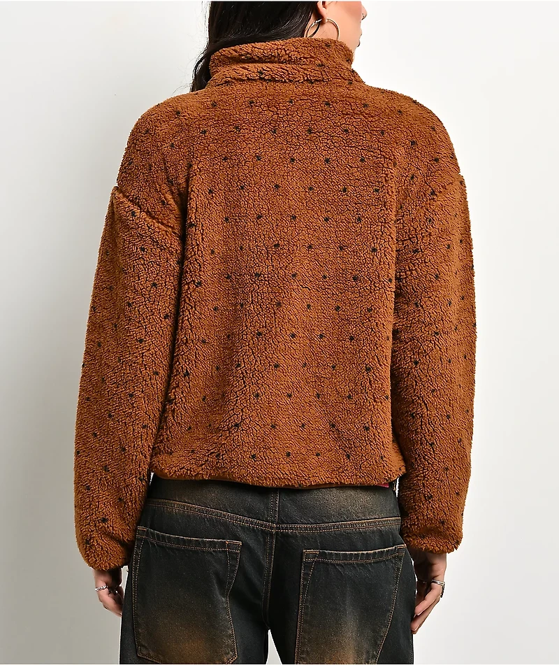Thread & Supply Tolliver Brown Sherpa Jacket