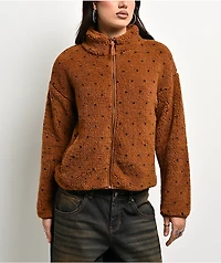 Thread & Supply Tolliver Brown Sherpa Jacket
