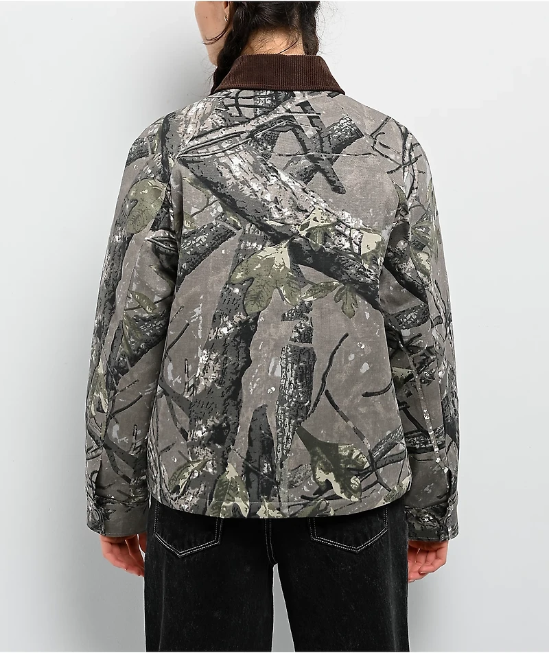 Thread & Supply Tree Torn Camo Work Jacket