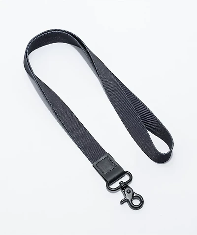 Thread Basic Black Lanyard