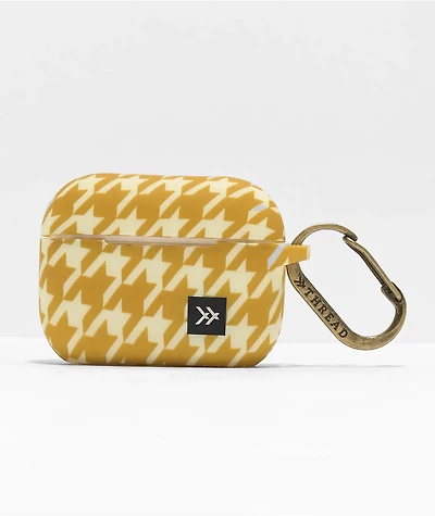 Thread Houndstooth Yellow & White AirPod Pro Case