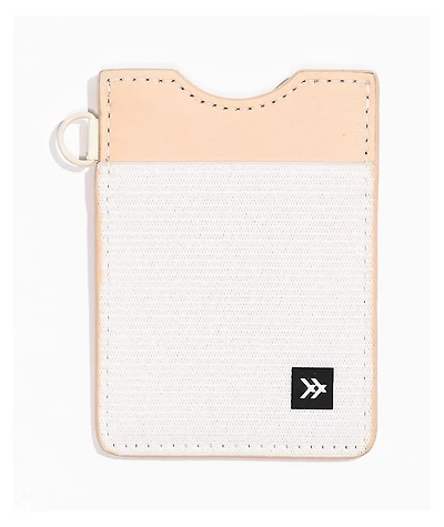 Thread Off White Vertical Wallet