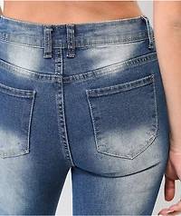 Thrill Jeans High Rise Blue Skinny
