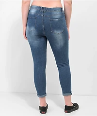 Thrill Jeans High Rise Blue Skinny