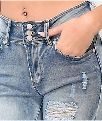 Thrill Jeans High Rise Indigo Skinny