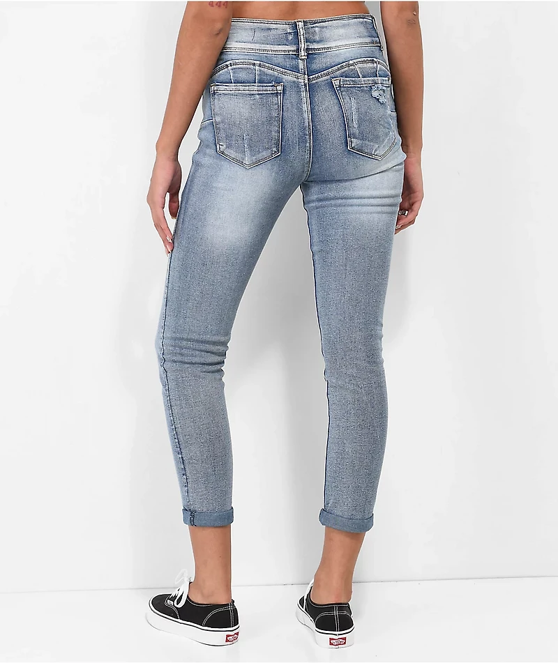 Thrill Jeans High Rise Indigo Skinny