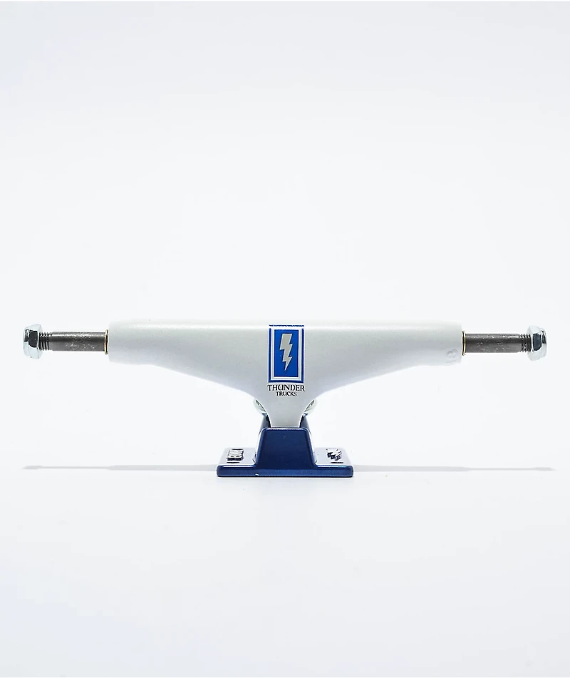 Thunder Boxed Bolt Hollow Lights White & Blue 148 Skateboard Truck
