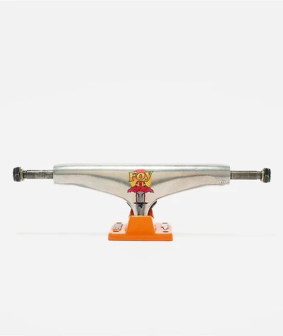 Thunder Foy Fauna Pro Edition Polished Silver & Orange 149 Skateboard Truck