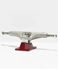 Thunder Ishod Dawg Hollows Raw Silver & Red 149 Skateboard Truck