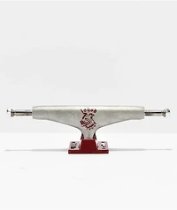 Thunder Ishod Dawg Hollows Raw Silver & Red 149 Skateboard Truck