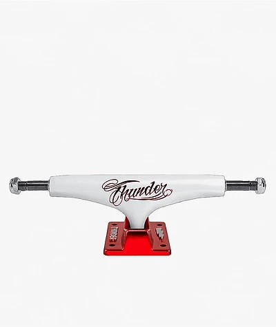 Thunder Team Flash Hollow Lights 147 White & Red Skateboard Truck