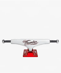 Thunder Team Flash Hollow Lights 147 White & Red Skateboard Truck