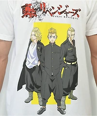 Tokyo Revengers Manji Gang White T-Shirt