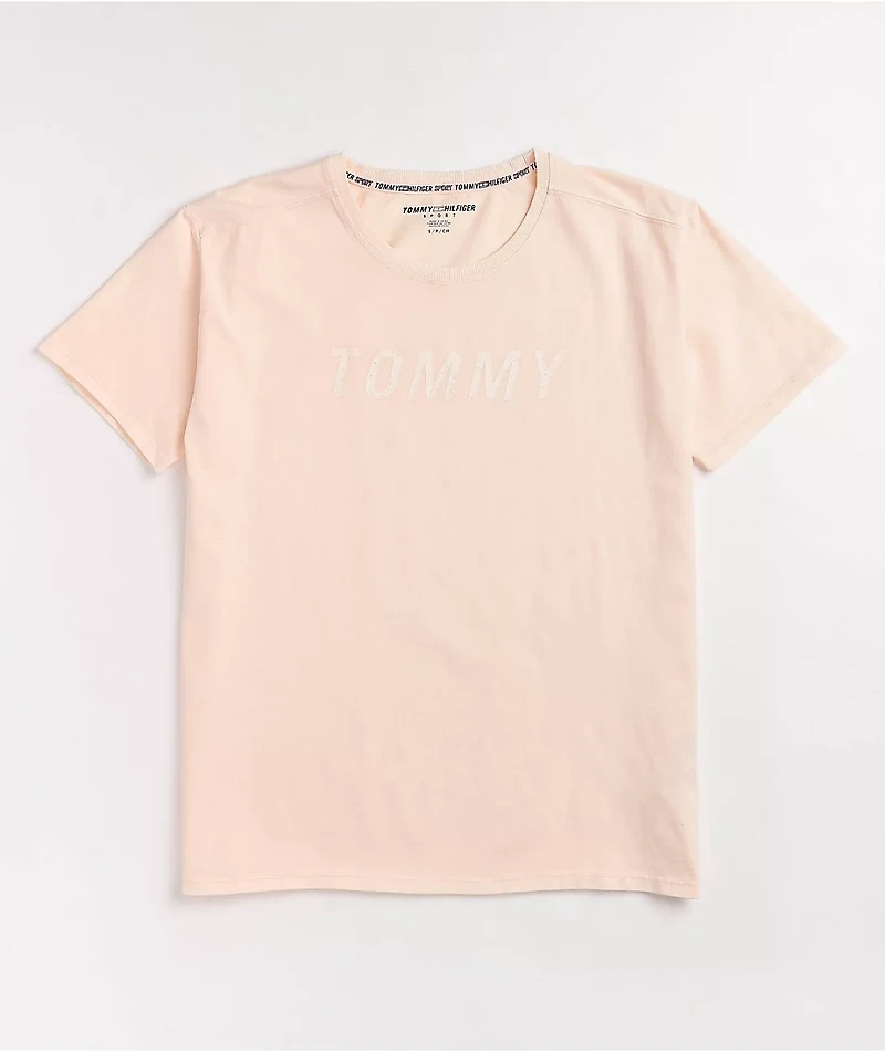 Tommy Hilfiger Oversized Pink T-Shirt
