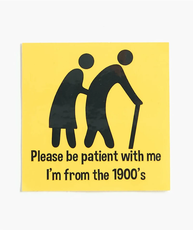 Toosie Be Patient Sticker