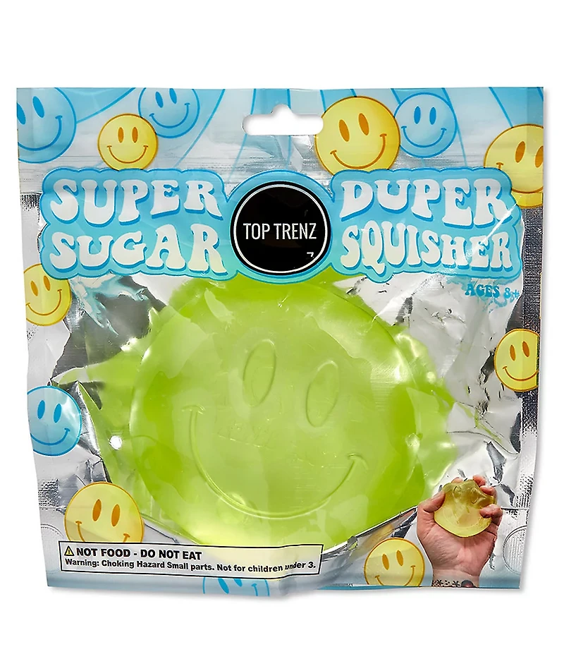 Top Trenz Happy Face Squisher Stress Toy