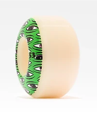 Toy Machine All Seeing 53mm 99a White Skateboard Wheels