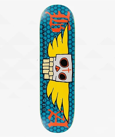 Toy Machine Anderson Bad Ass 8.5" Skateboard Deck