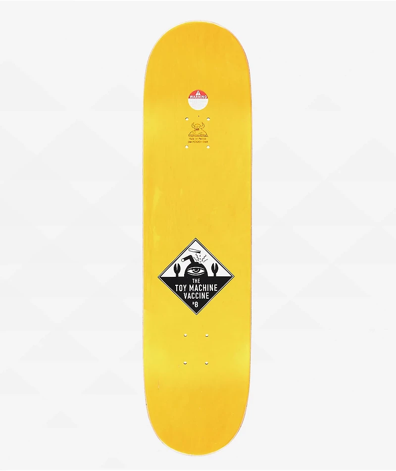 Toy Machine Axel Brain Stealer 8.25" Skateboard Deck