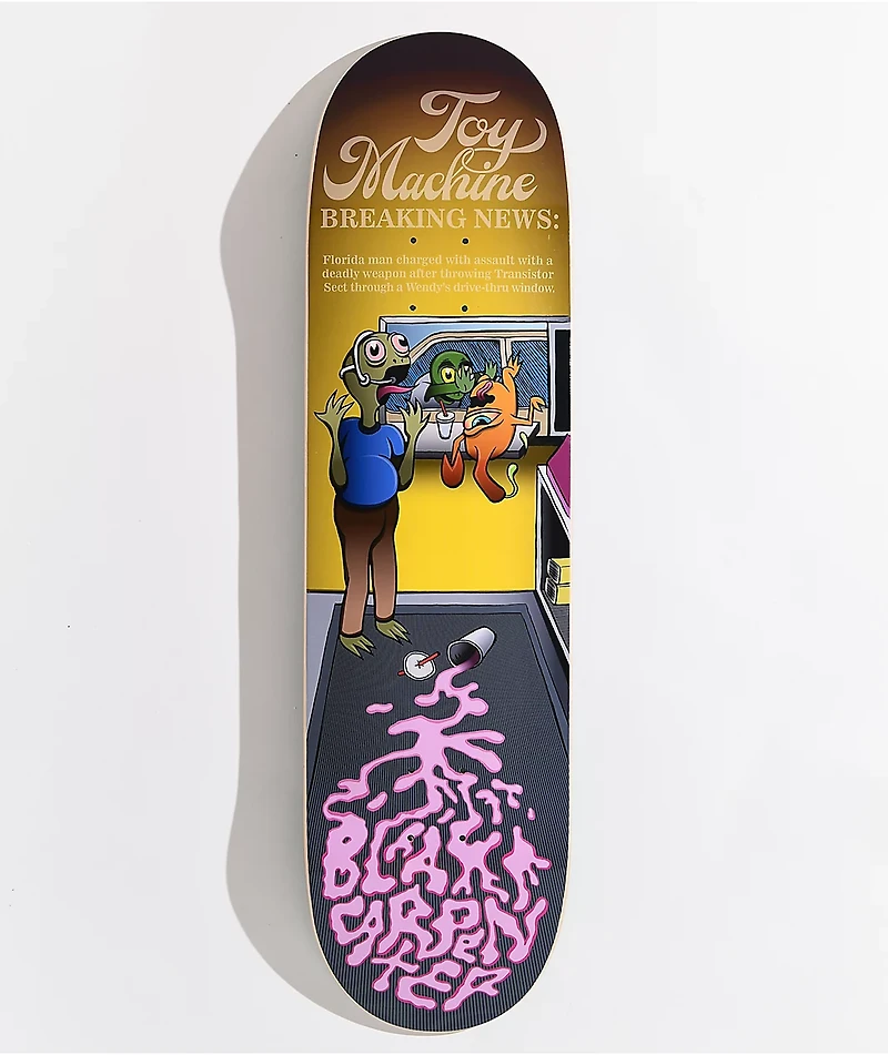 Toy Machine Carpenter Drive Thru 8.5" Skateboard Deck
