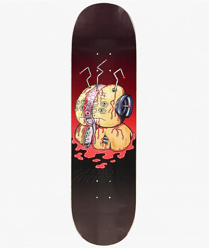 Toy Machine Collins Split 8.5" Skateboard Deck